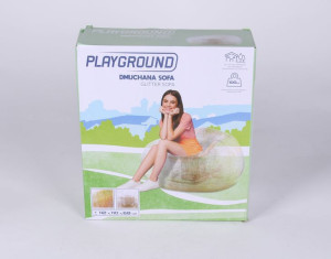 Dmuchana Sofa PLAYGROUND złota
