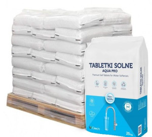 Sól Tabletki Solne Zmiękczacz Wody Paleta 25kg