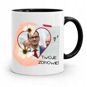 Kubek Czarny Politycy Premier Mateusz Morawiecki