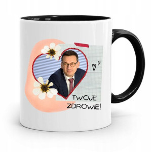 Kubek Czarny Politycy Premier Mateusz Morawiecki