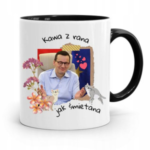 Kubek Czarny Politycy Premier Mateusz Morawiecki