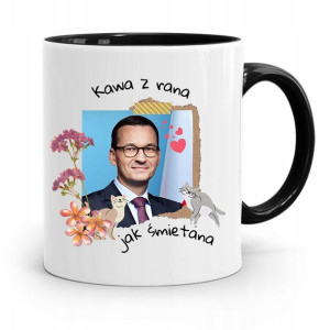 Kubek Czarny Politycy Premier Mateusz Morawiecki