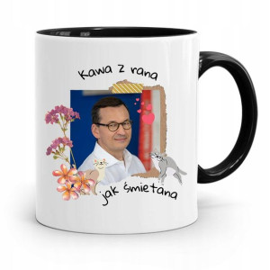 Kubek Czarny Politycy Premier Mateusz Morawiecki