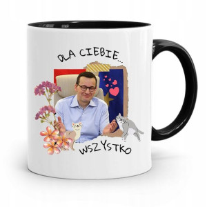 Kubek Czarny Politycy Premier Mateusz Morawiecki