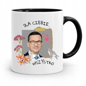 Kubek Czarny Politycy Premier Mateusz Morawiecki