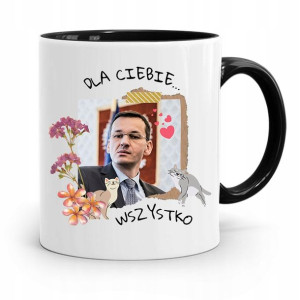 Kubek Czarny Politycy Premier Mateusz Morawiecki
