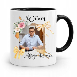 Kubek Czarny Politycy Premier Mateusz Morawiecki
