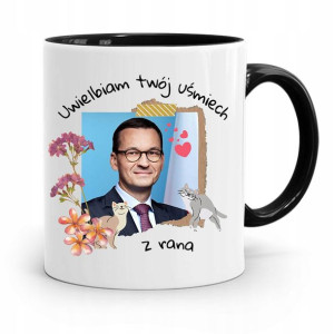 Kubek Czarny Politycy Premier Mateusz Morawiecki