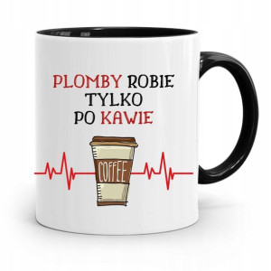 Kubek Czarny Prezent Dentysty Tylko Po Kawie