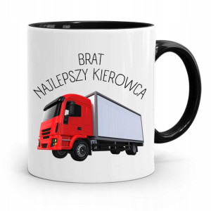 Kubek Czarny Prezent Dla Brata Najlepszy Kierowca