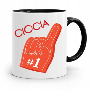 Kubek Czarny Prezent Dla Cioci Ciocia #1