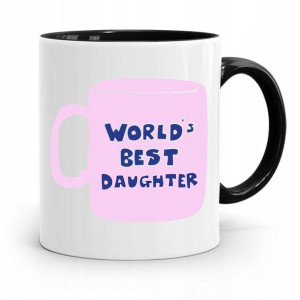 Kubek Czarny Prezent Dla Córki Best Daughter
