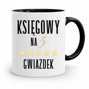 Kubek Czarny Prezent Dla Księgowej Księgowego