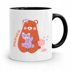 Kubek Czarny Prezent Dla Mamy Mama Matka Mamusia