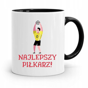 Kubek Czarny Prezent Dla Najlepszego Piłkarza