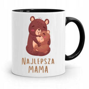 Kubek Czarny Prezent Dla Najlepszej Mamy Matki
