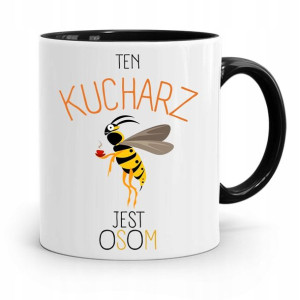 Kubek Czarny Prezent Dla Osom Kucharza Kucharki