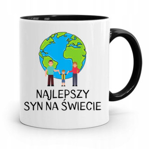 Kubek Czarny Prezent Dla Syna Najlepszy Na Świecie