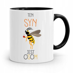 Kubek Czarny Prezent Dla Syna Ten Syn Jest Osom