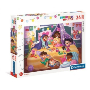 Clementoni 24213 Puzzle 24 Maxi Nighty
