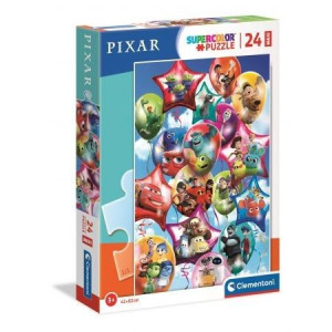Clementoni 24215 Puzzle 24 Maxi Pixar Party