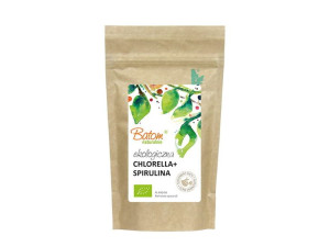 CHLORELLA I SPIRULINA BIO TABLETKI 250G  BATOM około 625 tabletek