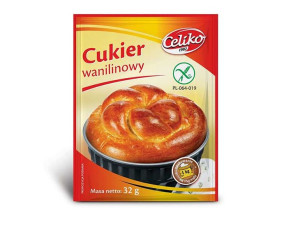 Bezglutenowy Cukier Wanilinowy 32g Celiko