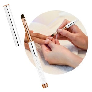 PROFICO Pędzelek do wzorków french manicure skośny