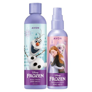 Avon Zestaw kosmetyków dla dzieci Frozen(mgiełka i żel do ciała:)