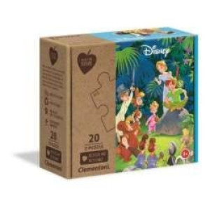 Clementoni 24774 Puzzle 2x20 Jungle Box
