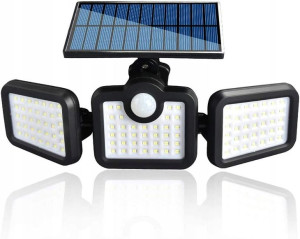 Lampa Solarna Uliczna Led Czujnik Ruchu Zmierzchu