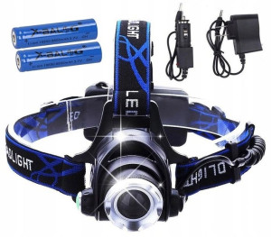Czołowa Latarka LED ZOOM T6 Czołówka Lampka
