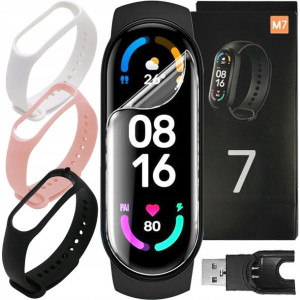 Smartband Smartwatch M7 Sportowa Zegarek 3x Opaska