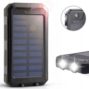 Powerbank Solarny 30000 mAh Rozmiar Wbudowana Lata