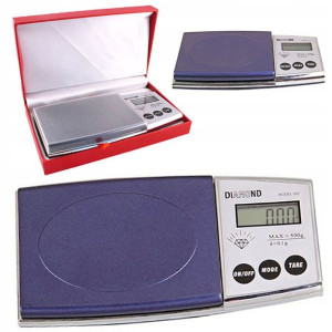 Waga jubilerska 500g 0,1g elektroniczna LED
