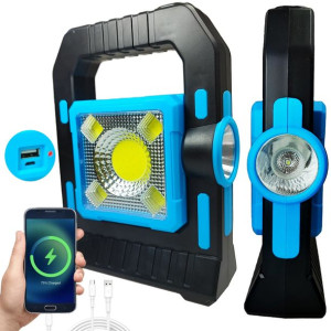 Latarka Solarna Lampa Warsztatowa Powerbank