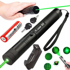 Wskaźnik Laserowy Laser Zielony Ultra Mocny 10 000