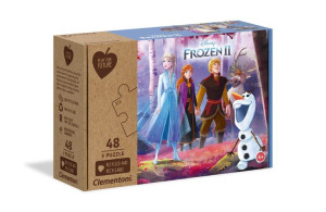 Clementoni 25255 puzzle 3x48 Frozen 2