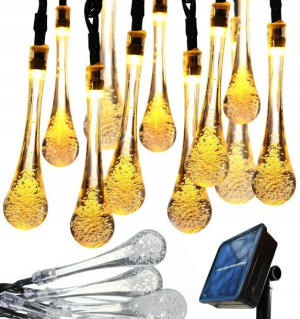 Girlanda Sople Ogrodowe Led + Czujnik Zmierzchu