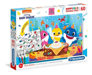 Clementoni 26095 Puzzle 60 Baby Shark