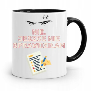 Kubek Czarny Prezent Dzień Nauczyciela Jeszcze Nie
