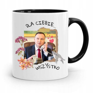 Kubek Czarny Prezydenta Andrzej Duda Dla Ciebie