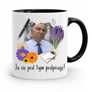 Kubek Czarny Prezydenta Andrzej Duda Pis Prezent