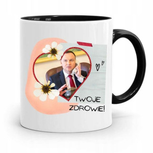 Kubek Czarny Prezydenta Andrzej Duda Twoje Zdrowie