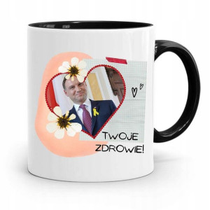 Kubek Czarny Prezydenta Andrzej Duda Twoje Zdrowie