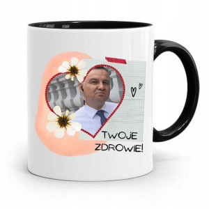 Kubek Czarny Prezydenta Andrzej Duda Twoje Zdrowie