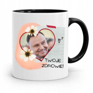 Kubek Czarny Prezydenta Andrzej Duda Twoje Zdrowie
