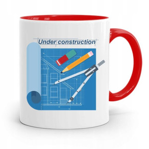 Kubek Czerwony Architekta Under Construction