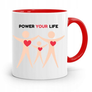 Kubek Czerwony Dla Doktora Power Your Life