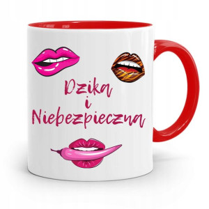 Kubek Czerwony Dla Dziewczyny Niebezpieczna